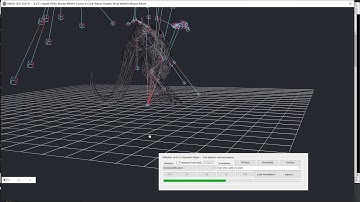 RME Auto LOD generation, LOD 4, wireframe animation/riggging test, fan-made Total War Modding Tool