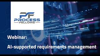 Process Fellows & Innovigate Webinar: "AI-supported requirements management", 2026-03-09, English