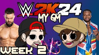 WWE 2k24 My GM Mode- Week 2