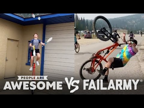 Wins and Fails! | People Are Awesome Vs. FailArmy