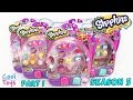 SEASON 5 Shopkins with ELECTRIC GLOW 12 packs CoolToys - PART 1