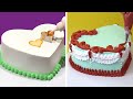 Fancy and Creative HEART Cake Decorating Ideas For Your Lover | Satisfying Chocolate Cake Recipes