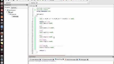 C C2   common mathematical functions in cmath with c++