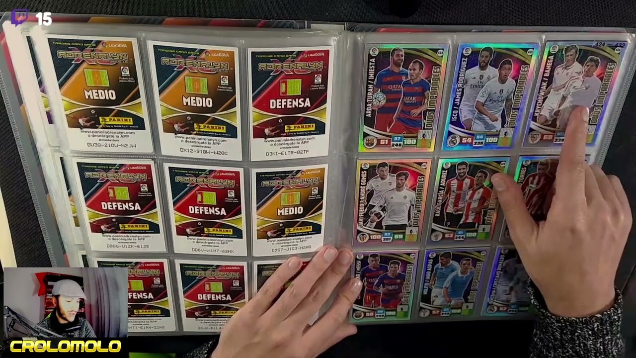 Caja 50 Sobres Panini Adrenalyn XL 2015-16