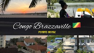 VLOG CONGO | Ponton la belle - Restaurant - Fond de Tié-Tié - plage - Lac - solo date  🇨🇬🏖️