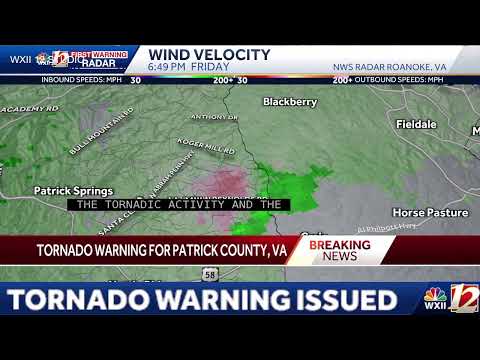 Tornado Warning Issued