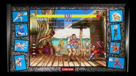 SF2HF: OG Balrog vs Bison Double Dash Upper Combo