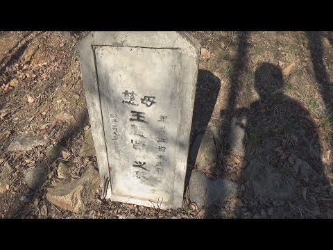 Незаконные захоронения в китайских лесах и оврагах