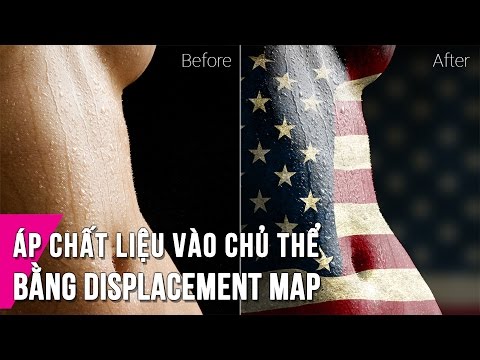 Áp Chất Liệu Vào Chủ Thể Bằng Displacement Map