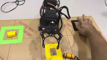 แขนกล Arduino แยกวัตถุ โลหะและอโลหะ (RobotArm Split Object)