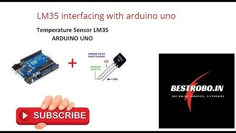 LM35 interfacing with Arduino Uno