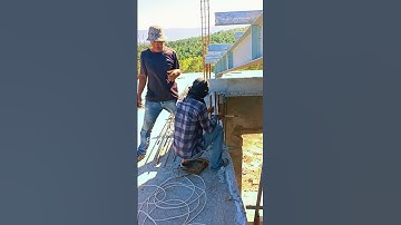 Reinforcement work for column 5 #construction #design #building #construction #home #housemusic