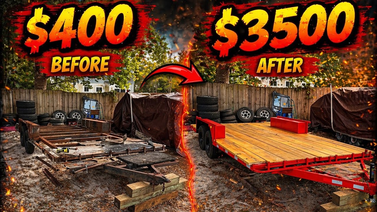Flipping a $400 Trailer to $3500 in 8 Hours