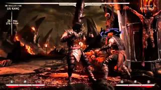 Liu - Kang Epic Dragon Fire Combo Compilation