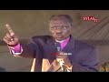 ASKOFU MOSES KULOLA AONYA WACHUNGAJI KWA HILI/YESU NI KIBOKA YA MAFUTA YA UPAKO