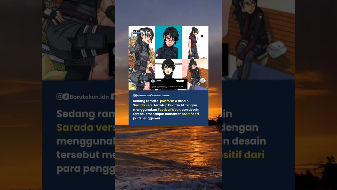 Bagaimana menurut kalian, bre? #sarada #saradauchiha #boruto #borutotbv