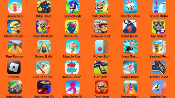 ThiefPuzzle,Snake Clash,PrincessRun3D,Going Balls,Bike Blas,Tom Gold Run,Subway Sur,Om Non Run...#40