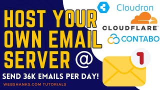 host your very own email server with cloudron, contabo vps & cloudflare free setup guide