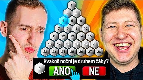 AZ KVÍZ, ALE MUSÍME SI TO VYMAČKAT! 😂 ft. @THETOPcz