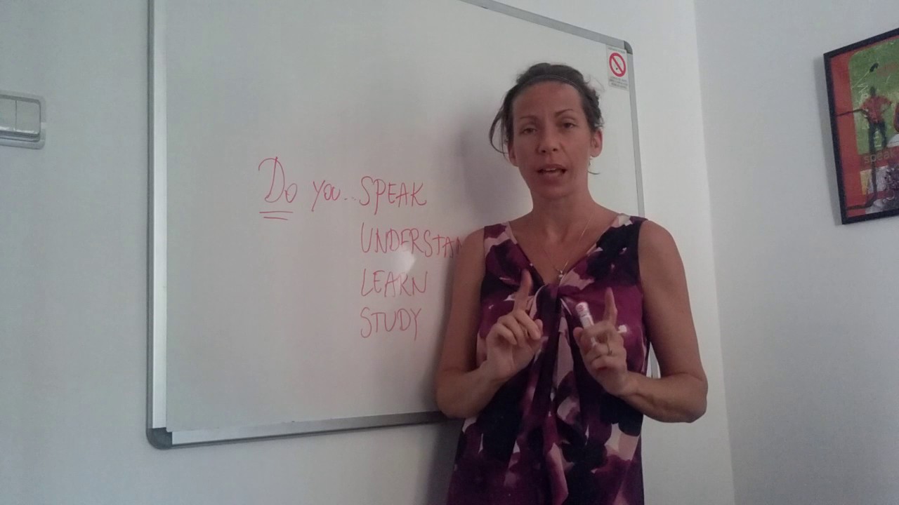 Lekcija 032 - To Speak/To Understand/To Study/To Learn - Kurs engleskog jezika