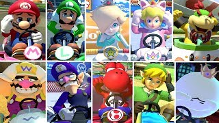 Mario Kart 8 Deluxe - All Characters Losing Animations