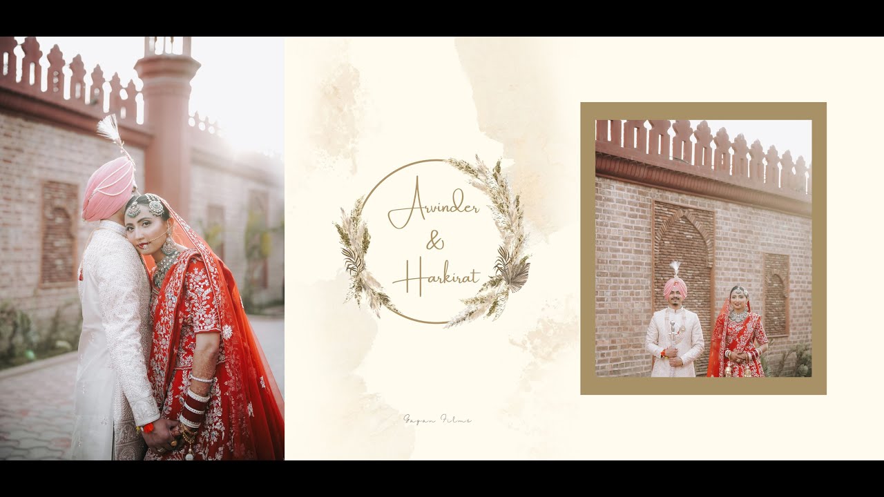 Cinematic Wedding  Film | Arvinder ❤️ Harkirat | Gagan Films | +91 8558002233