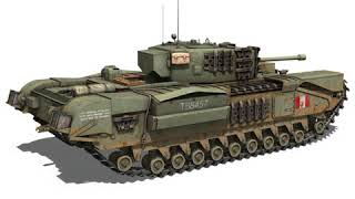 3D Model of Churchill MK.IV - T68457 Review