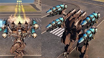 [WR] NEW Robot TYPHON Gameplay | The Evolution of The Cerberus? | War Robots Remastered Test Server