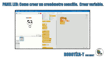 Como crear una variable con Mblock.