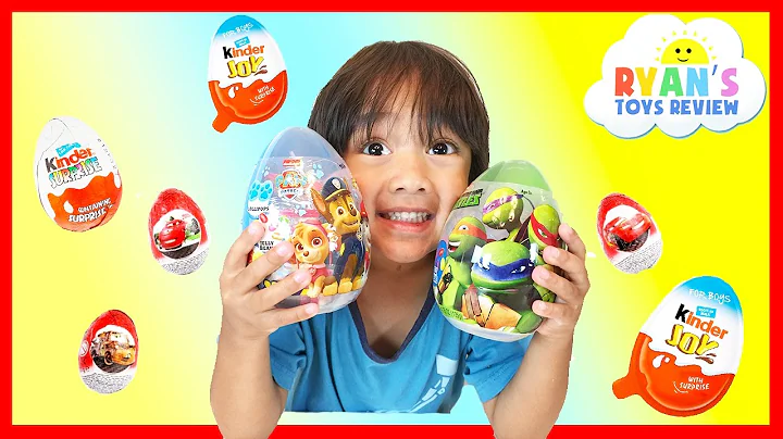KINDER SURPRISE EGGS Unboxing!!!