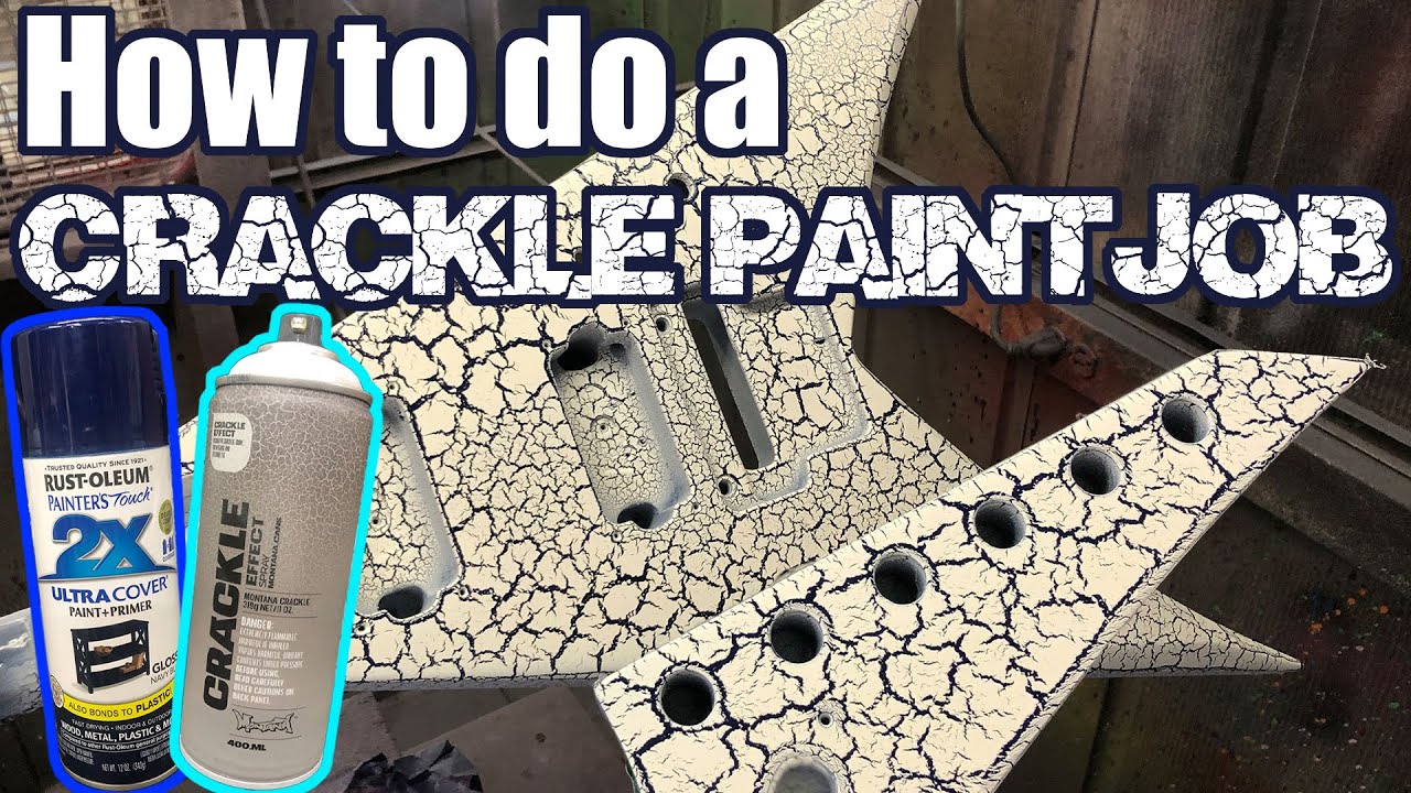 How to Crackle Paint 