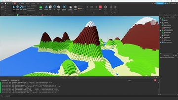 Roblox Studio | Procedural Terrain Generation Showcase