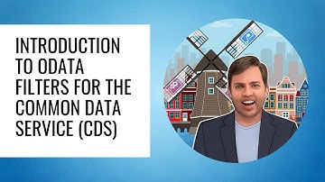 Introduction to OData filters for the Common Data Service (CDS)