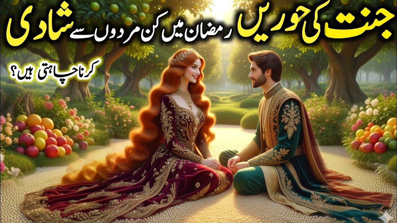Jannat ke hoorn Ramazan main kin mardon sy shadi Karna chati han? | Ramadan 2026 | @NewStory