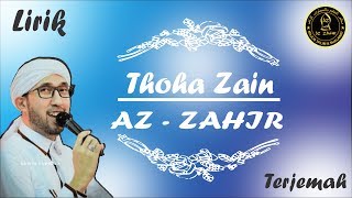 Thoha Zain Az-Zahir Lirik Arab   Latin   Terjemah
