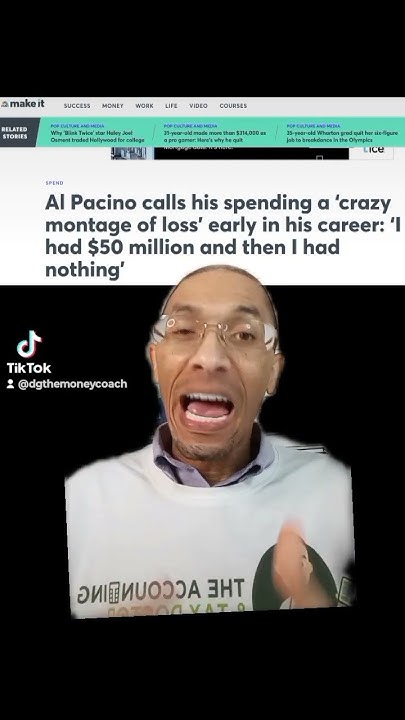 Al Pacino's Shocking $50 Million Splurge Left Him BROKE! - YouTube