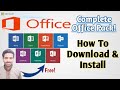 How TO Download And Install Ms Office 2010 Full Free And Activated | Technical Muhammad Umair