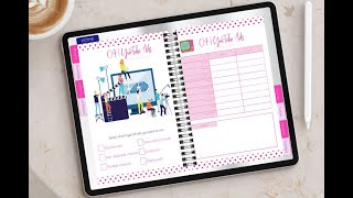 Indesign Tutorial: How To Edit The Digital Social Media Planner - Digital Planner for Goodnotes
