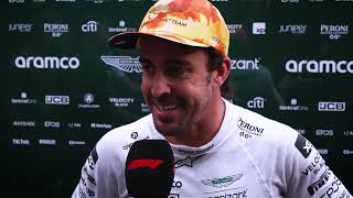I feel a 'special energy' - Fernando Alonso Interview before the Spanish GP Race