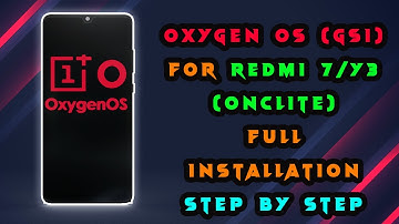 OXYGEN OS for REDMI 7/Y3 ONCLITE | FULL INSTALLATION IN FEW STEPS | HINDI | (ENG SUB) |