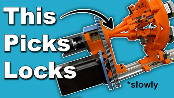 i made a robot that picks locks WITHOUT A PICK