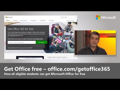 How to get Office free from Microsoft