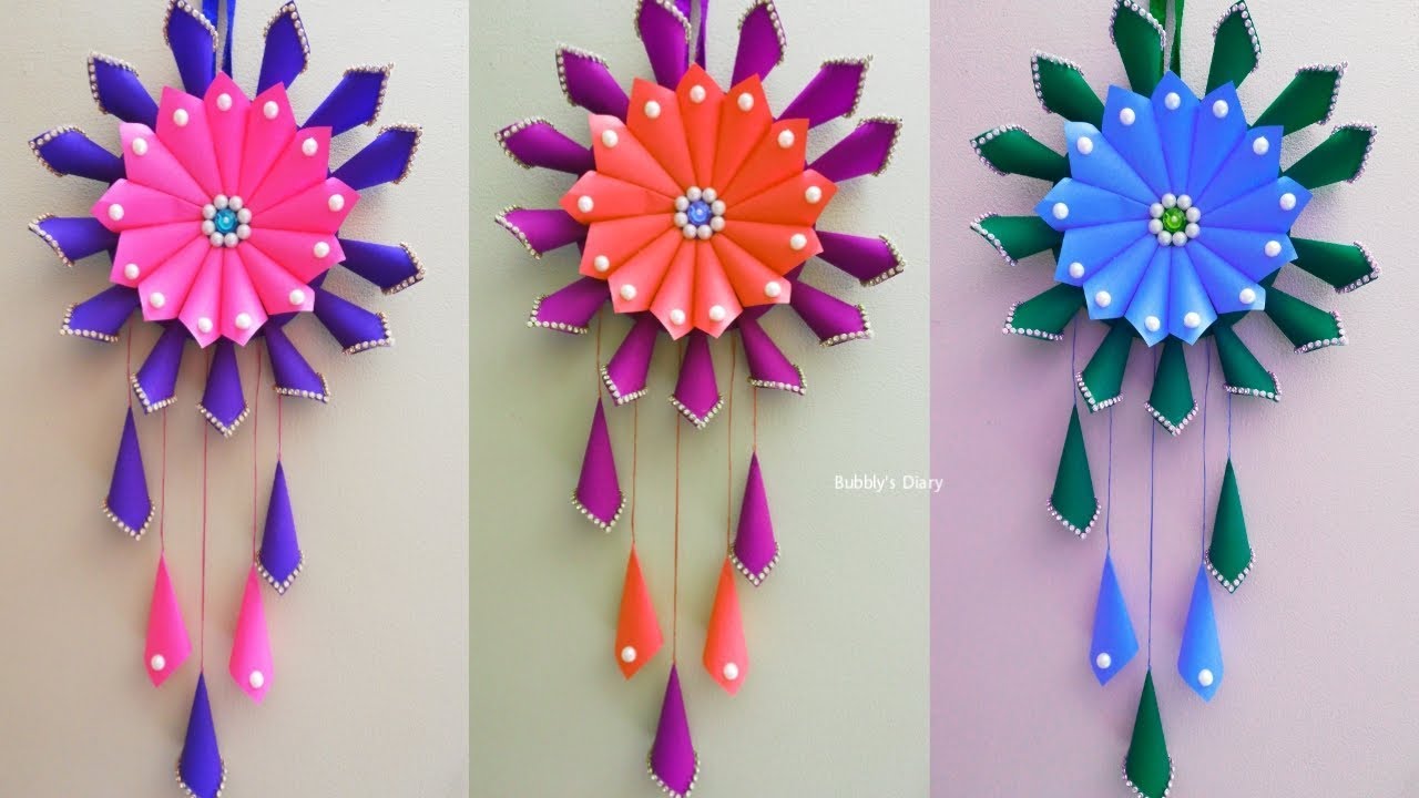 Beautiful Wall Hanging Craft Ideas With Paper Easy toronto 2021
