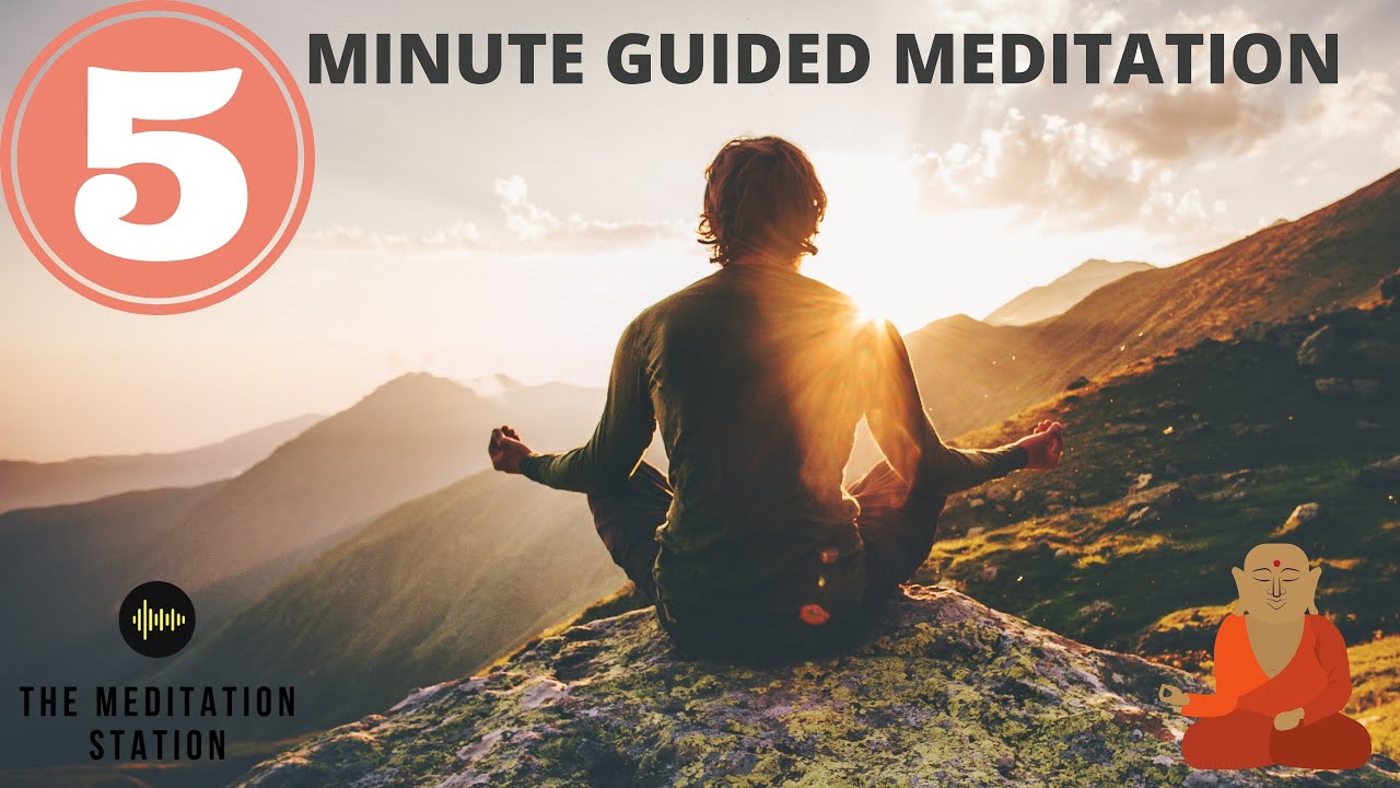5 Minute Calm Guided Meditation | Morning | Peace/Tranquility ...
