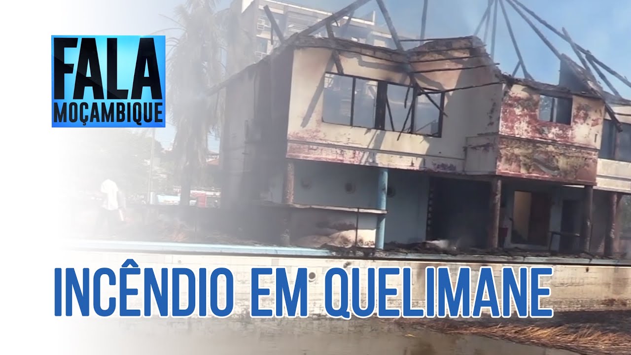 Fogo destrói edifício da Piscina Municipal