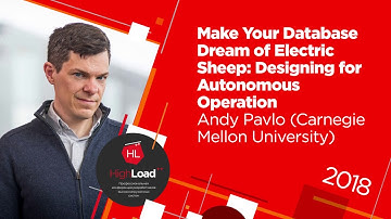 Make Your Database Dream of Electric Sheep: Designing for Autonomous Operation / Andy Pavlo