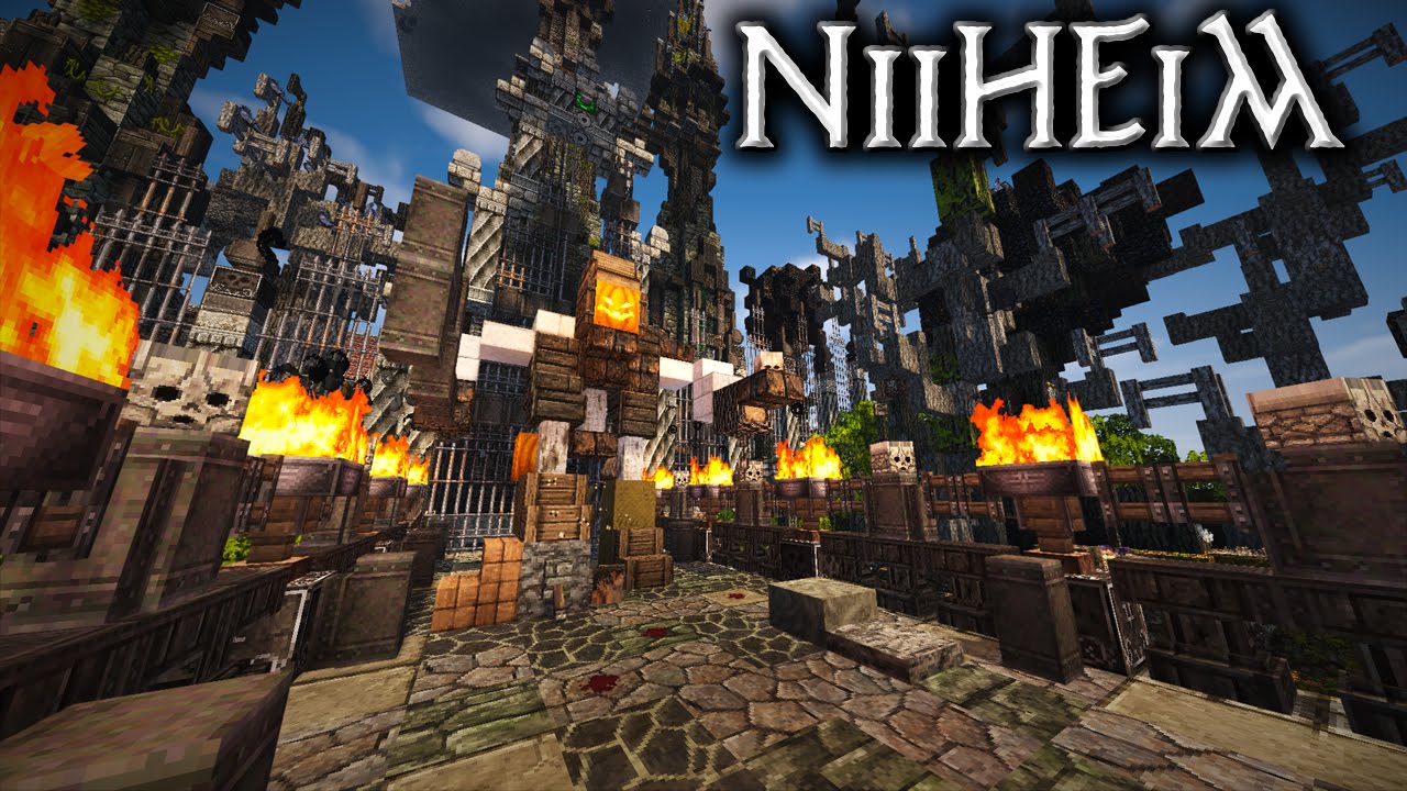 Minecraft Halloween Comp 3rd Place Niiheim The Realm Of The Dead 