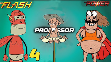 The Flash man  , The Power & Professor | Funny Animation | episode 4 |