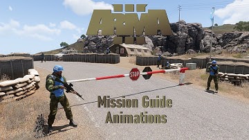 Arma 3 Mission Making Tutorial - Ambient Animations, Actions and Moves