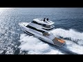 Maritimo m60 flybridge motor yacht trailer